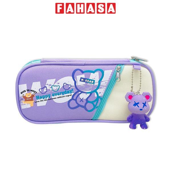 Bóp Viết Vải M.Bear - Yescholar 9206 - Màu Tím