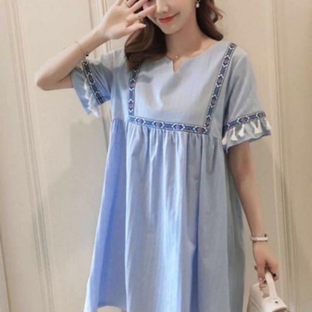 Đầm bầu babydoll, váy bầu cho mẹ và bé trước và sau sinh