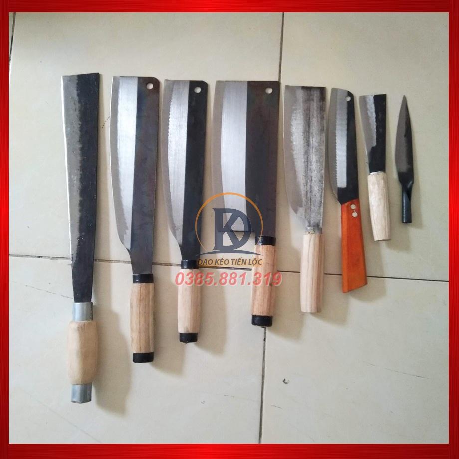 Bộ dao 8 món nhà bếp cán gỗ
