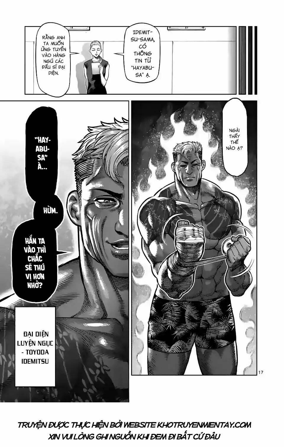 Kengan Ashura Phần 2 Chapter 19 - Trang 16