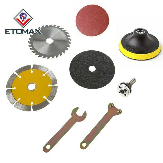 Bộ phụ kiện chuyển máy khoan thành máy cắt full V3