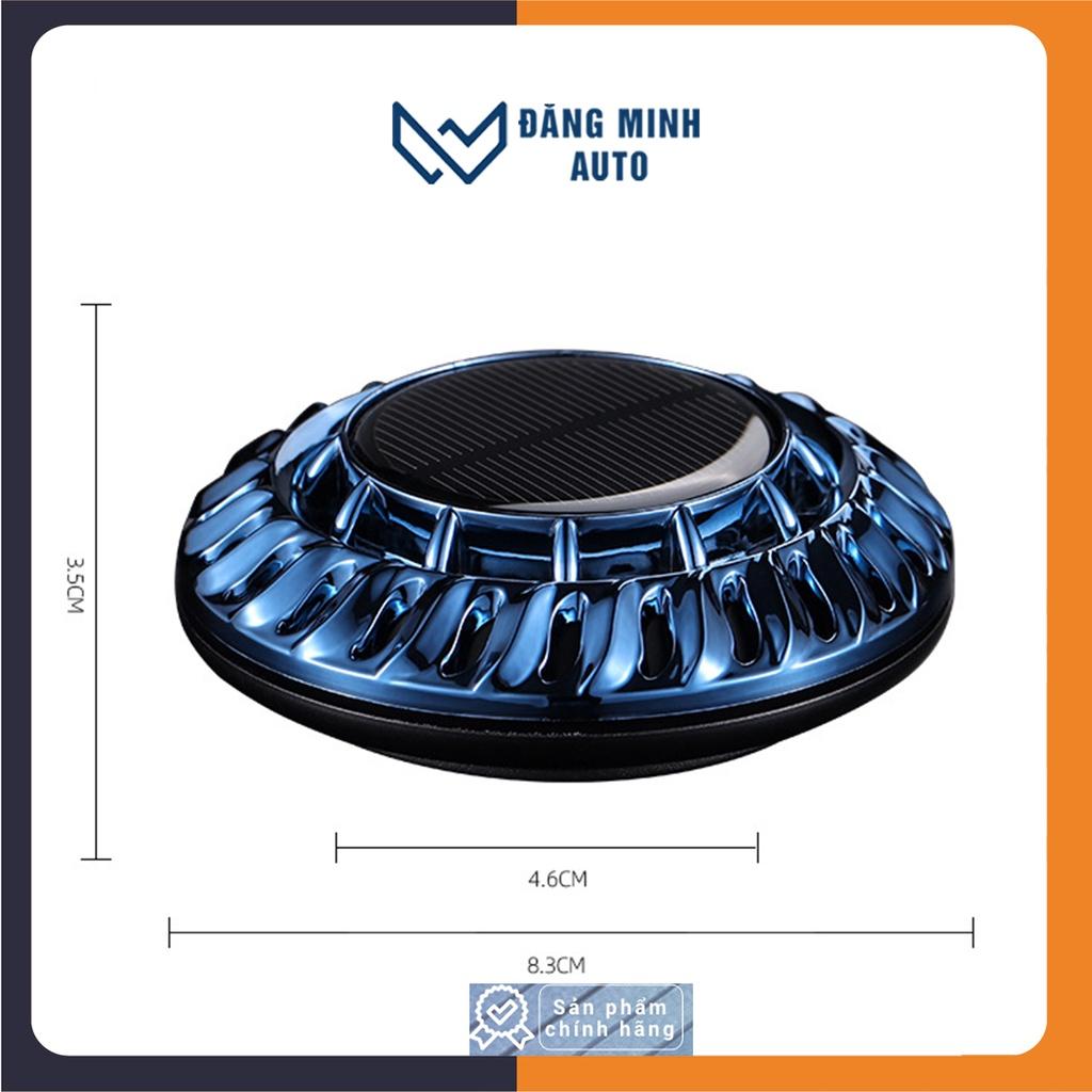 Sáp thơm ô tô mẫu UFO năng lượng mặt trời, máy khếch tán sáp thơm xoay toả hương cho xe hơi ST20