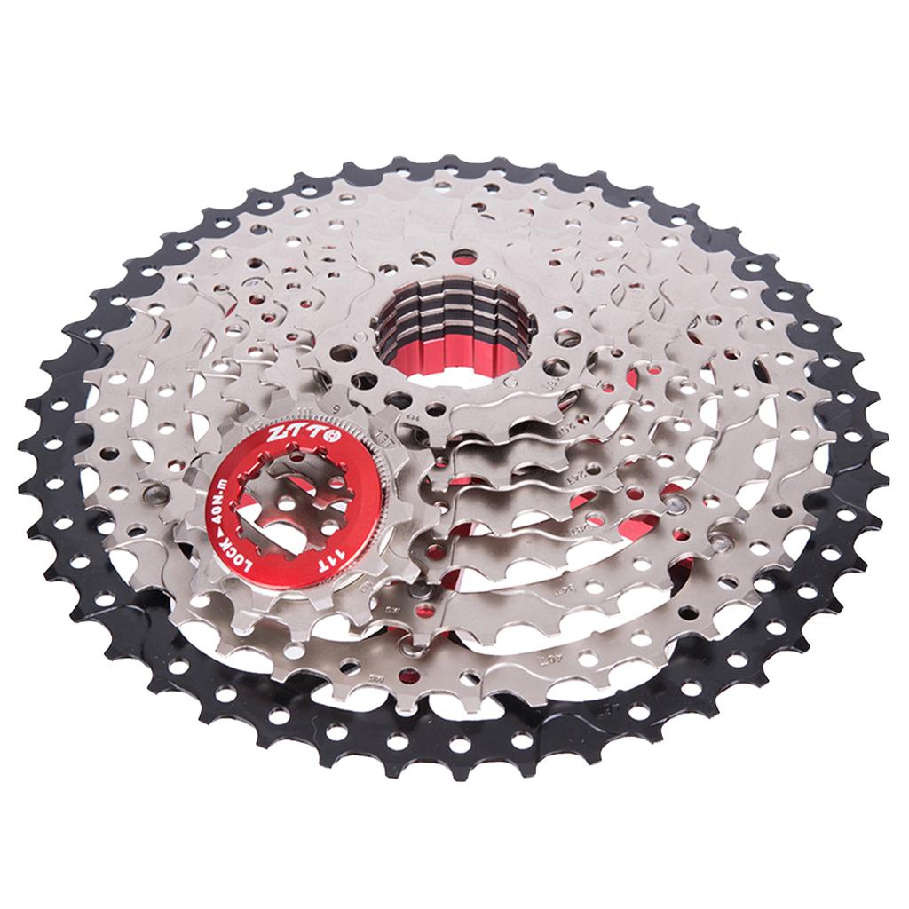 9 Steel MTB Mountain Road Bike Cassette Freewheel 11-46T Fixed Gear