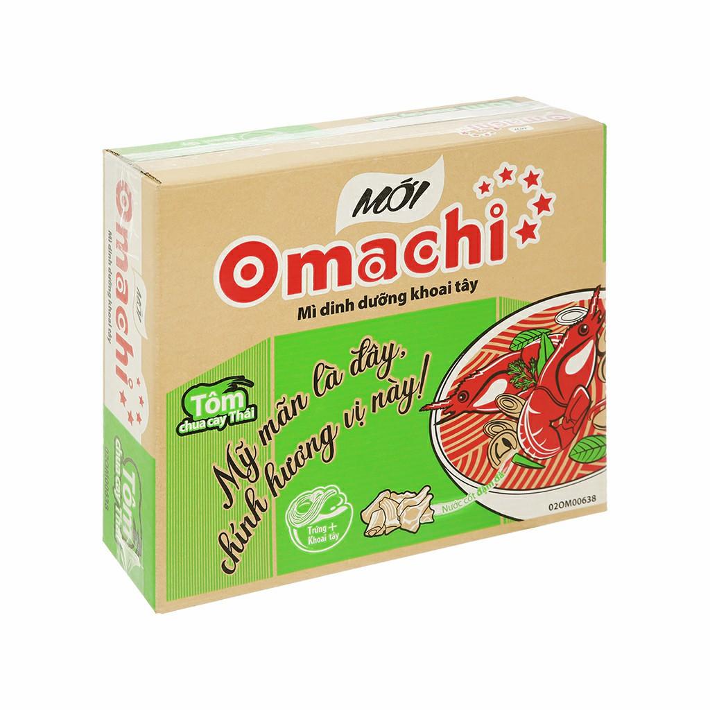 Mì Omachi tôm chua cay thái 30gói x80g -3547611