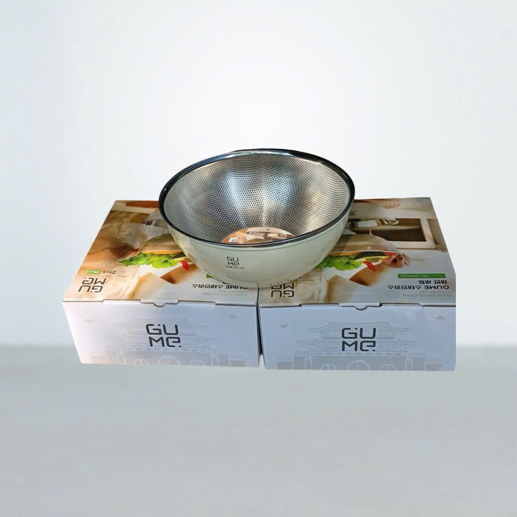 Bộ rổ chậu Inox 304 Hàn Quốc GM-DR0025 size 25cm