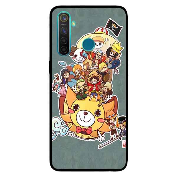 Ốp Lưng in cho Realme 5 Pro / Realme Q Mẫu Hải Tặc Mũ Rơm - Hàng Chính Hãng