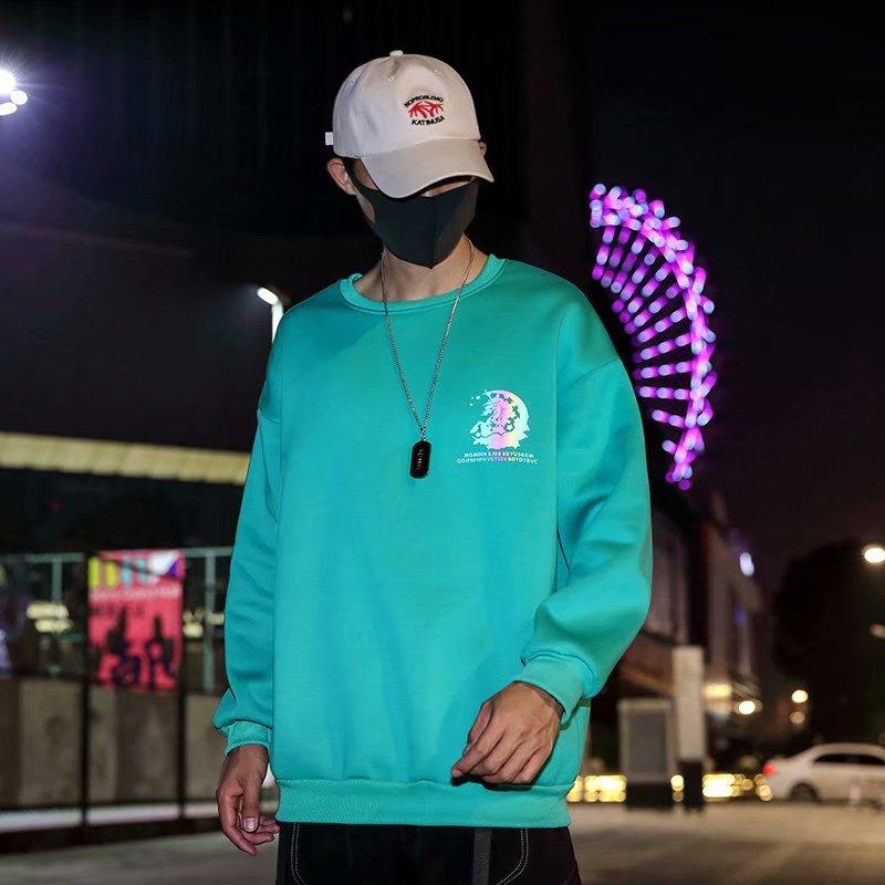 Áo Thun Nam Dài Tay Cổ Tròn Thời Trang Hàn 4 Màu Cỡ M-3Xl