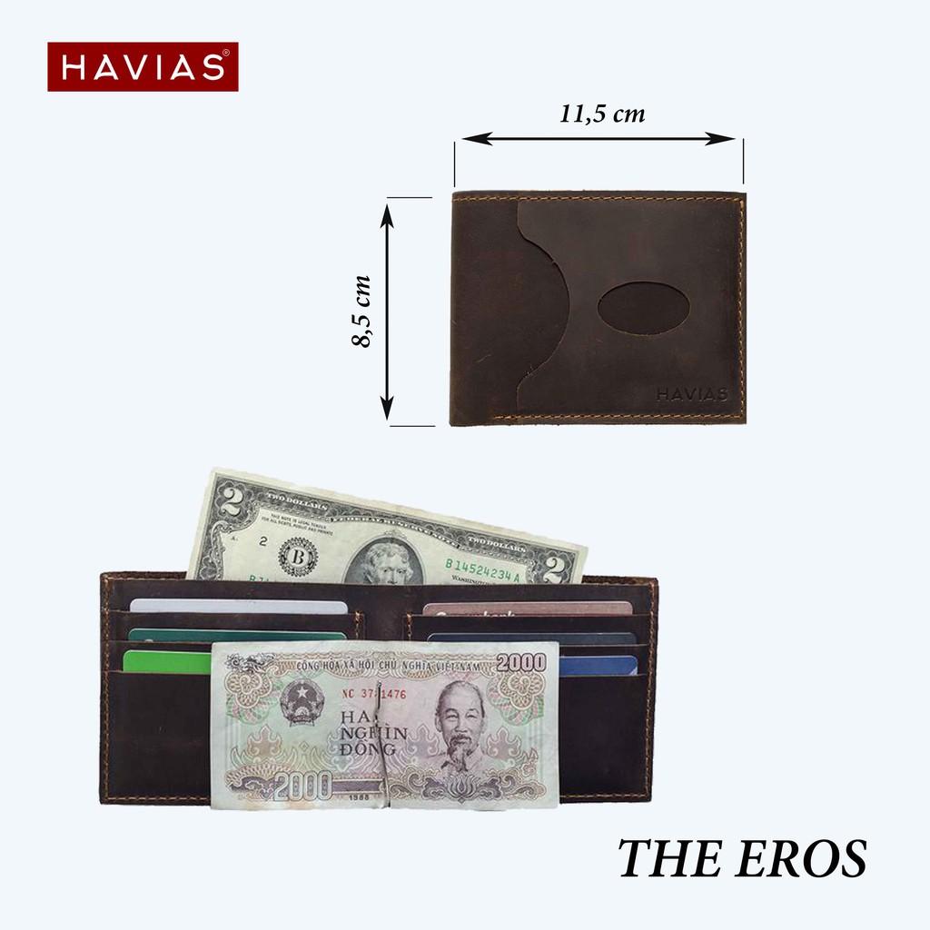 Ví Da Eros Handcrafted Wallet HAVIAS