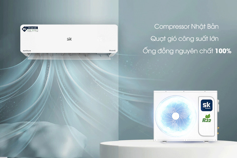 Máy lạnh Sumikura APS/APO-092/Citi 9000BTU 1 chiều - Hàng chính hãng - Giao toàn quốc