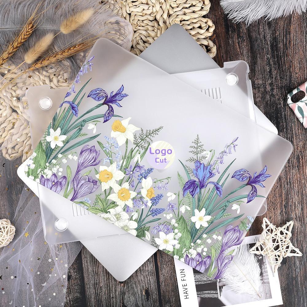 Ốp Nhựa Cứng Mặt Nhám Cho Macbook M2 2022 A2681 A2338 Pro13 Pro14 A2442 M1 2020 Air13 A2337 A1708 A2251 Retina13 inch A1534 Air13 A1466 A1369