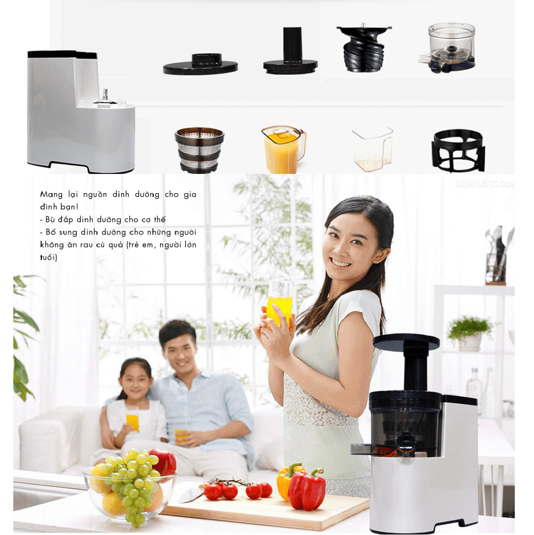 Máy ép Mishio Slowjuicer MK61 - Hàng chính hãng