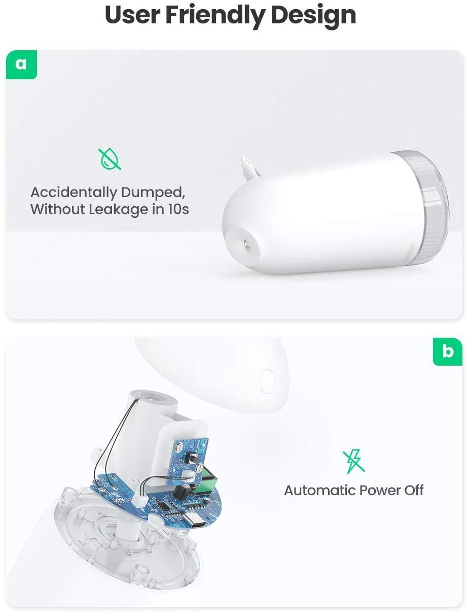 Ugreen UG80134LP225TK 400ml bộ xịt hương thơm văn phòng gia đình có đèn - HÀNG CHÍNH HÃNG