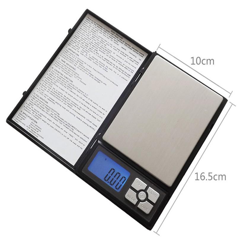 Cân Tiểu Ly Hình Quyển Sách Notebook Tối Đa 500g - 2000g