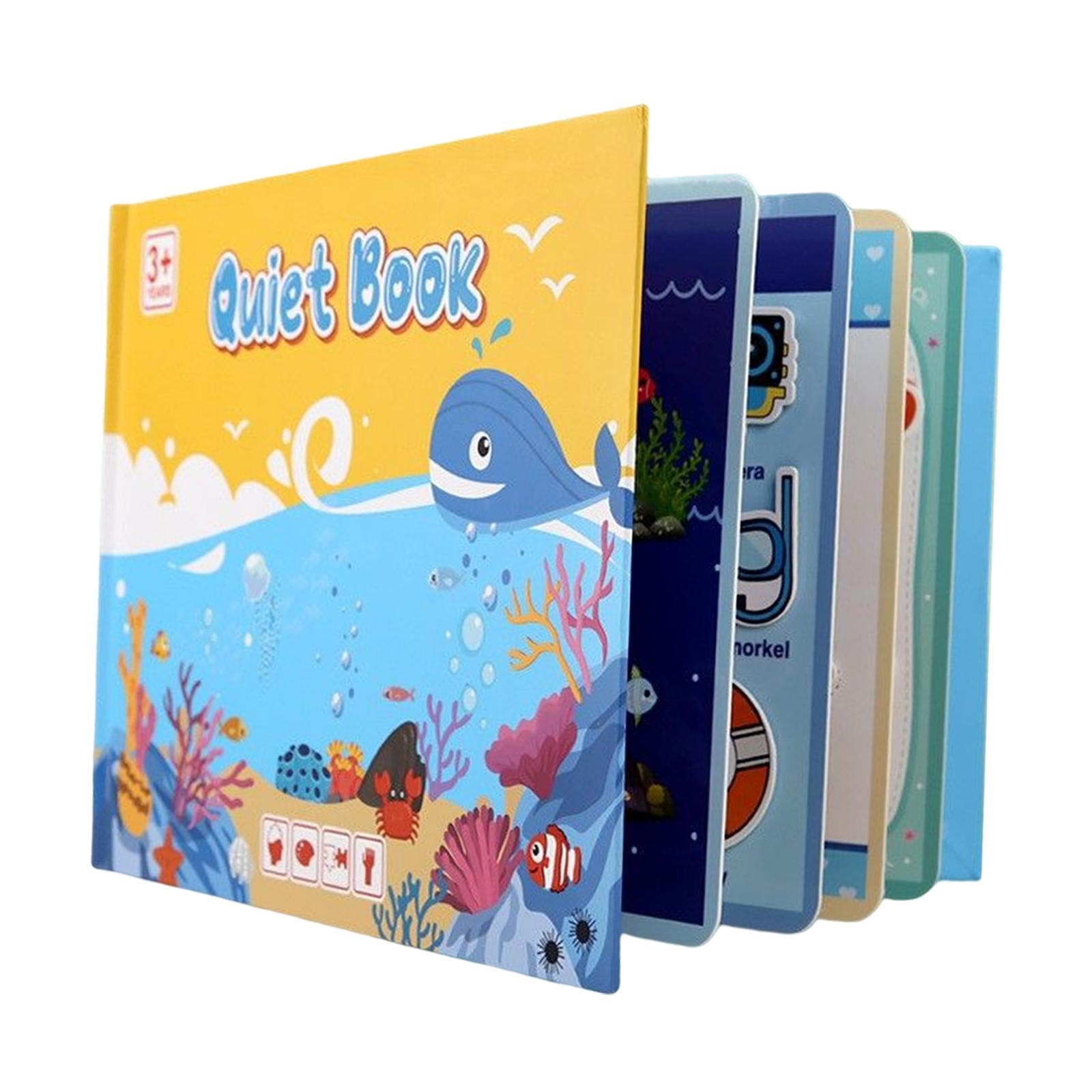 Montessori Book Learning Development Preschool for Toddler Girls Boys