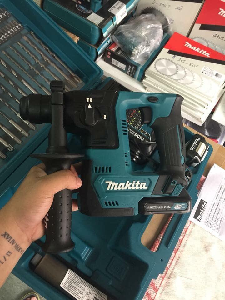 MÁY KHOAN ĐỘNG LỰC 14MM DÙNG PIN 12V MAKITA HR140DSAE1 - HÀNG CHÍNH HÃNG