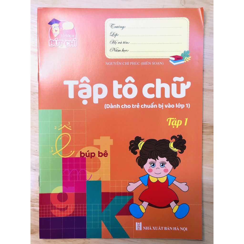 Túi Gồm 10 Quyển Cho Bé Vào Lớp 1, Bộ Gồm (10 Cuốn, 2 Bút Chì, 1 Gôm Tẩy , 1 Gọt Bút Chì )