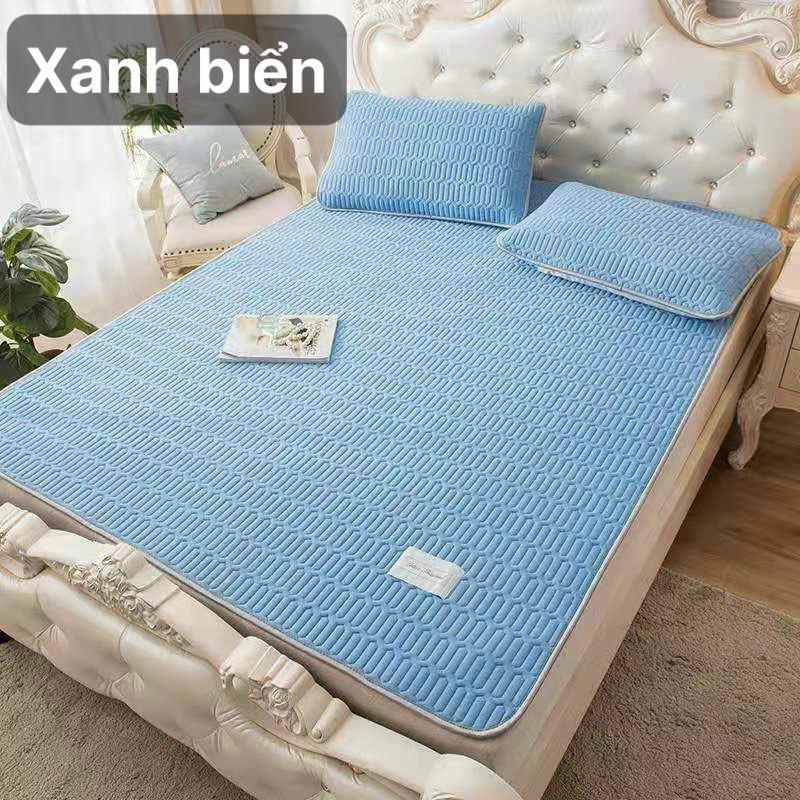 Chiếu mát điều hòa, chiếu cao su non latex, chiếu nằm cho bé hàng Thái dày mát 1m6x2m, 1m8x2m , 2mx2m2.