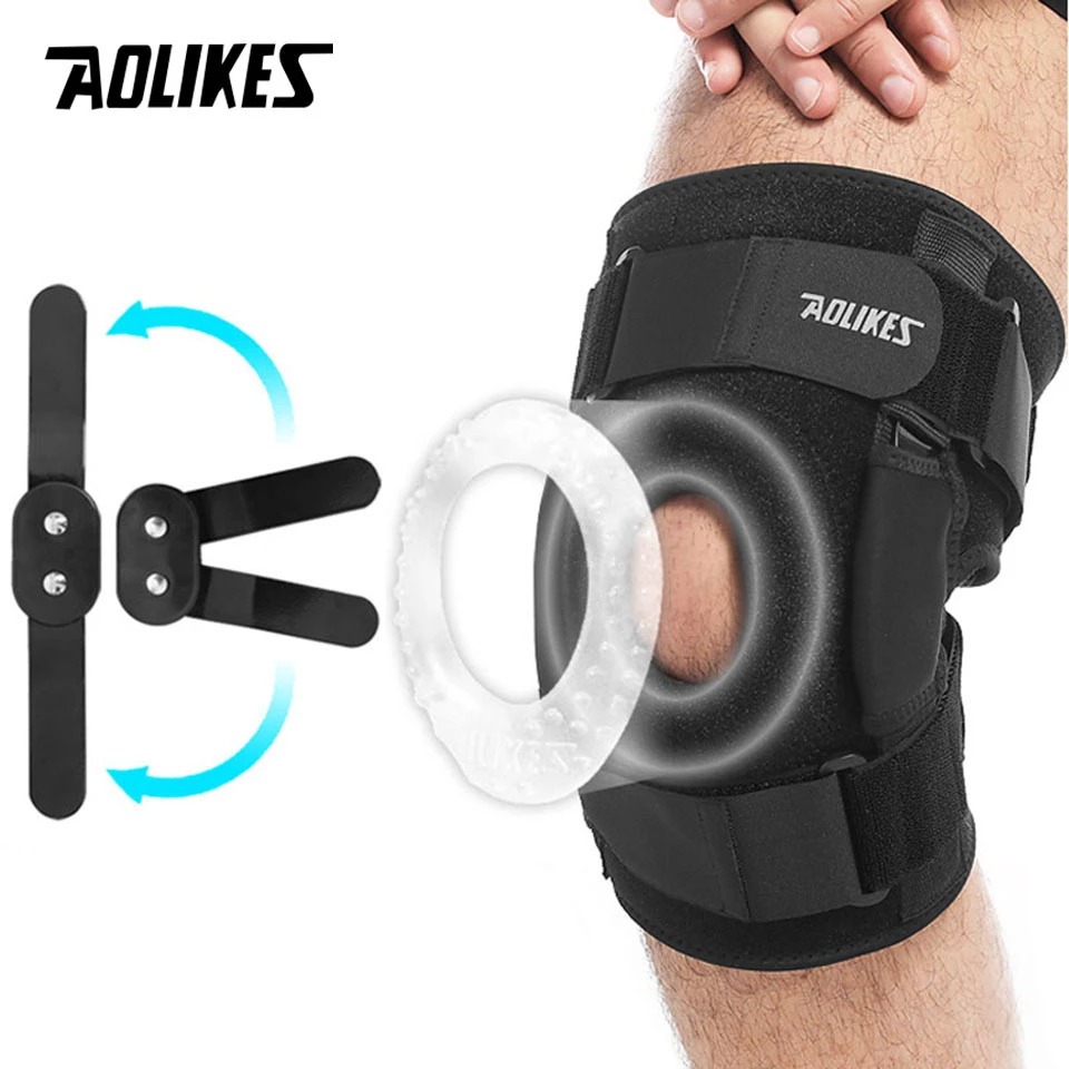 Băng Nẹp H5 Phục Hồi Chức Năng Bảo Vệ Khớp Gối Knee Pad Aolikes (1 Chiếc)