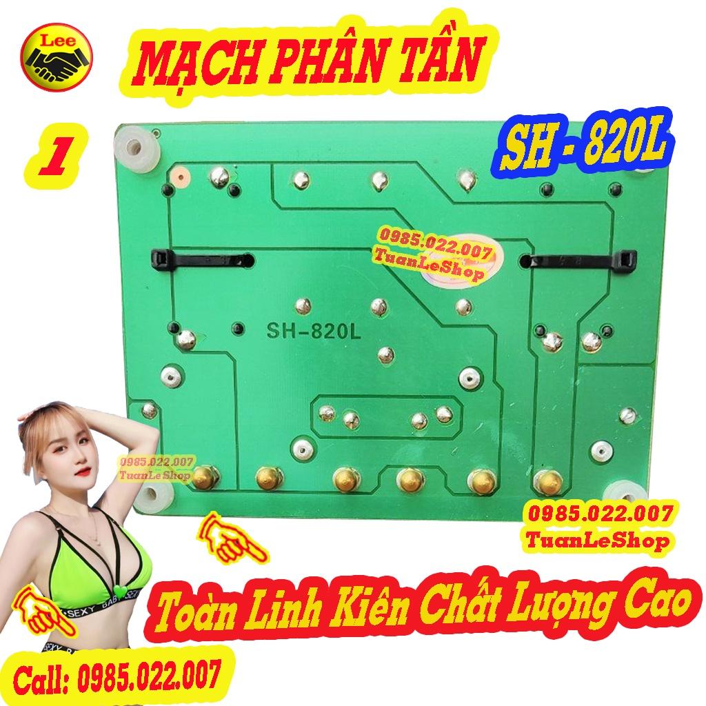 MẠCH PHÂN TẦN CHỐNG CHÁY TREBLE 750 - 1 BASS + 1 TREP  SH-820L GIÁ 01 MẠCH - PHÂN TẦN CÓ BẢO VỆ TREBLE