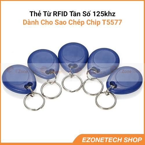 Thẻ Từ RFID Tần Số 125Khz Chip T5577 Cho Phép Sao Chép