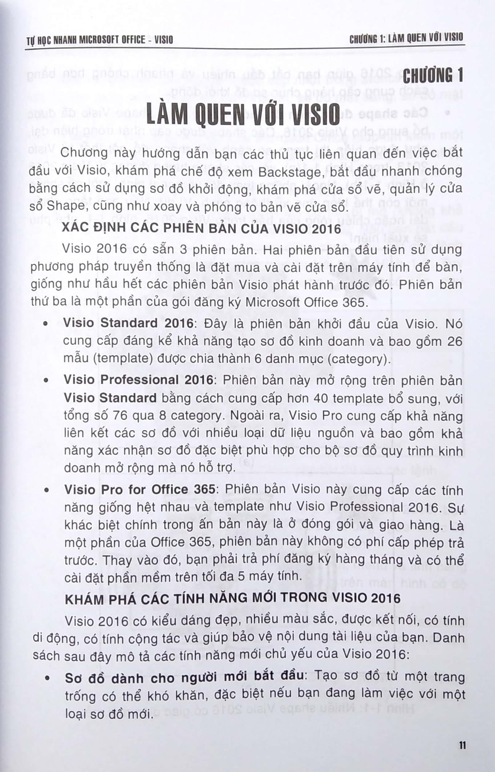 Tự Học Nhanh Microsoft Office - Visio (Dùng Cho Các Phiên Bản 2021-2020-2019-2016)