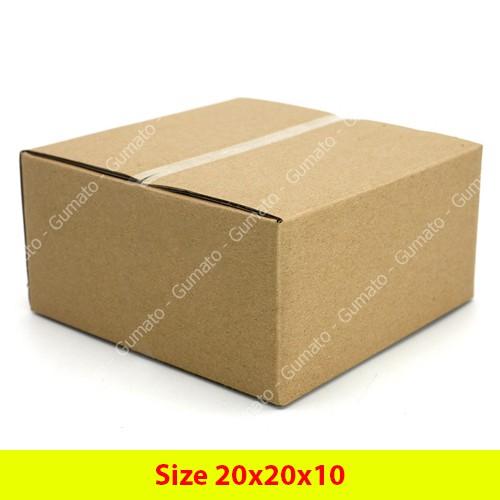 Combo 20 thùng Size 20x20x10 giấy carton gói hàng Everest