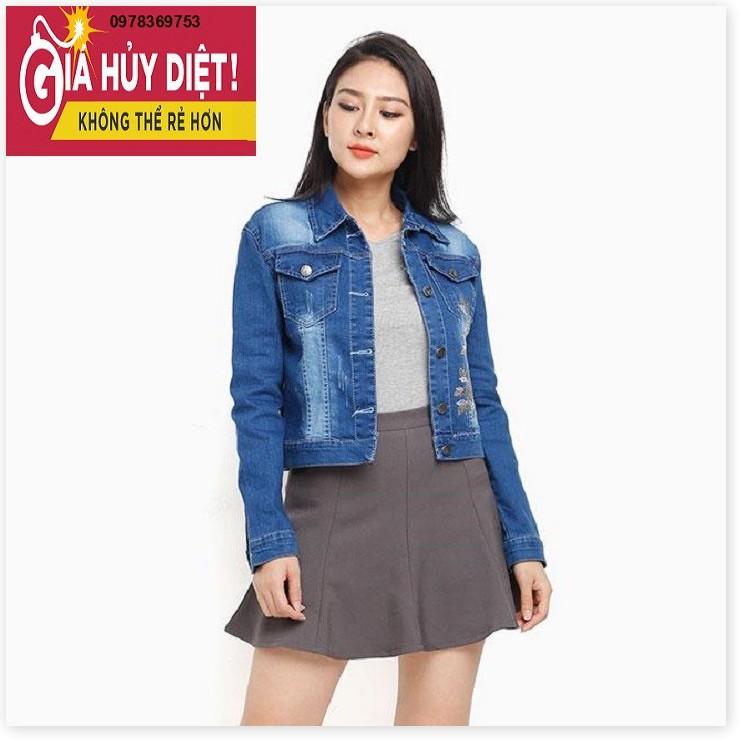 Áo Jean Nữ Thời Trang Sành Điệu