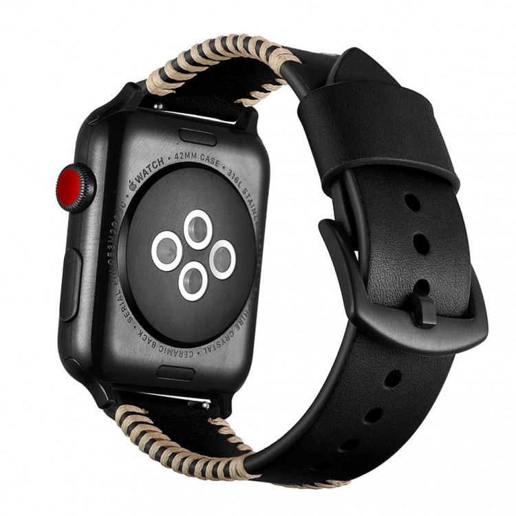 Dây Da Thay Thế Cho Đồng Hồ Thông Minh Apple Watch Series 3 2 1 3