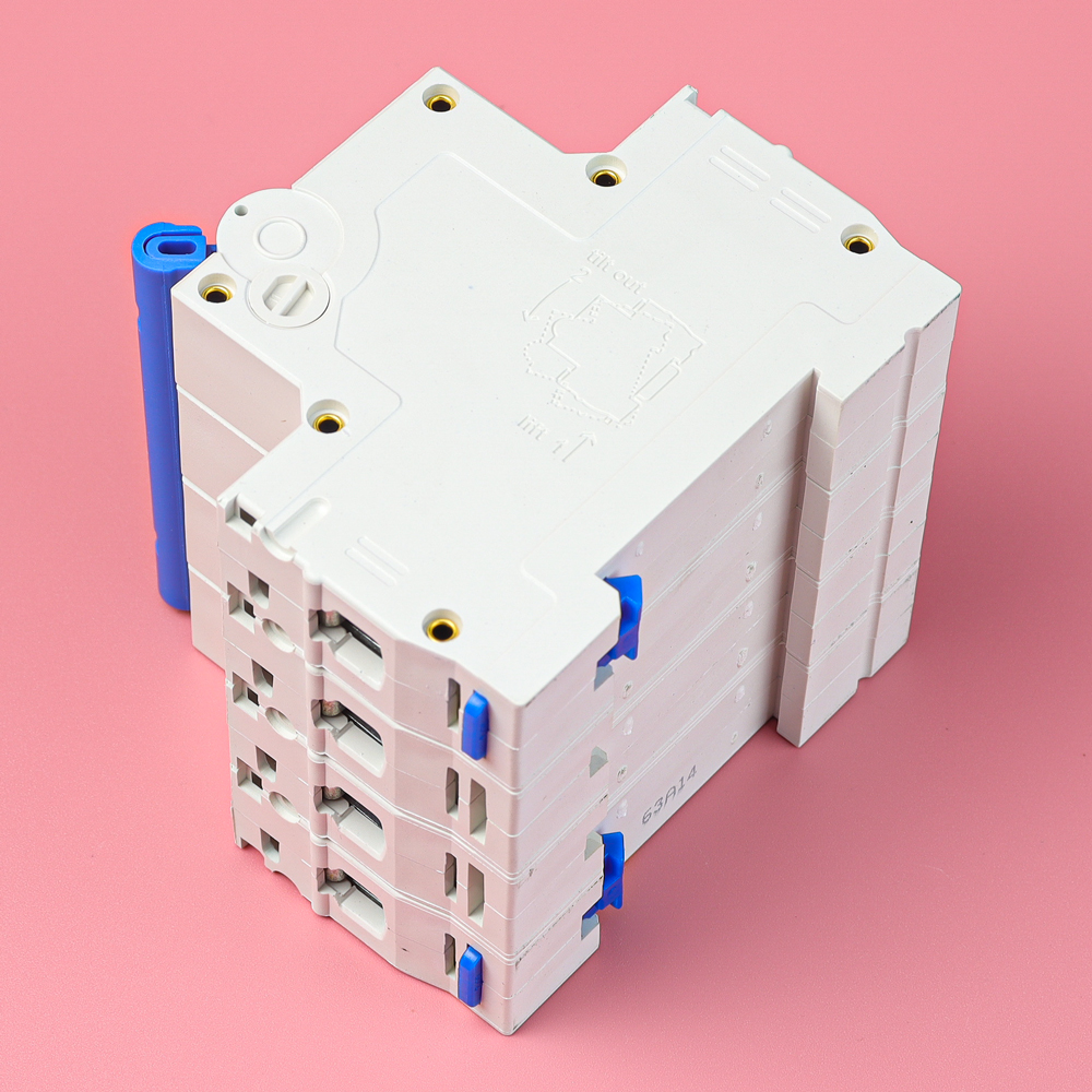 Bộ ngắt mạch Aptomat tự động LW MCB AC 4P 220V 380V Bảo vệ quá tải ngắn mạch