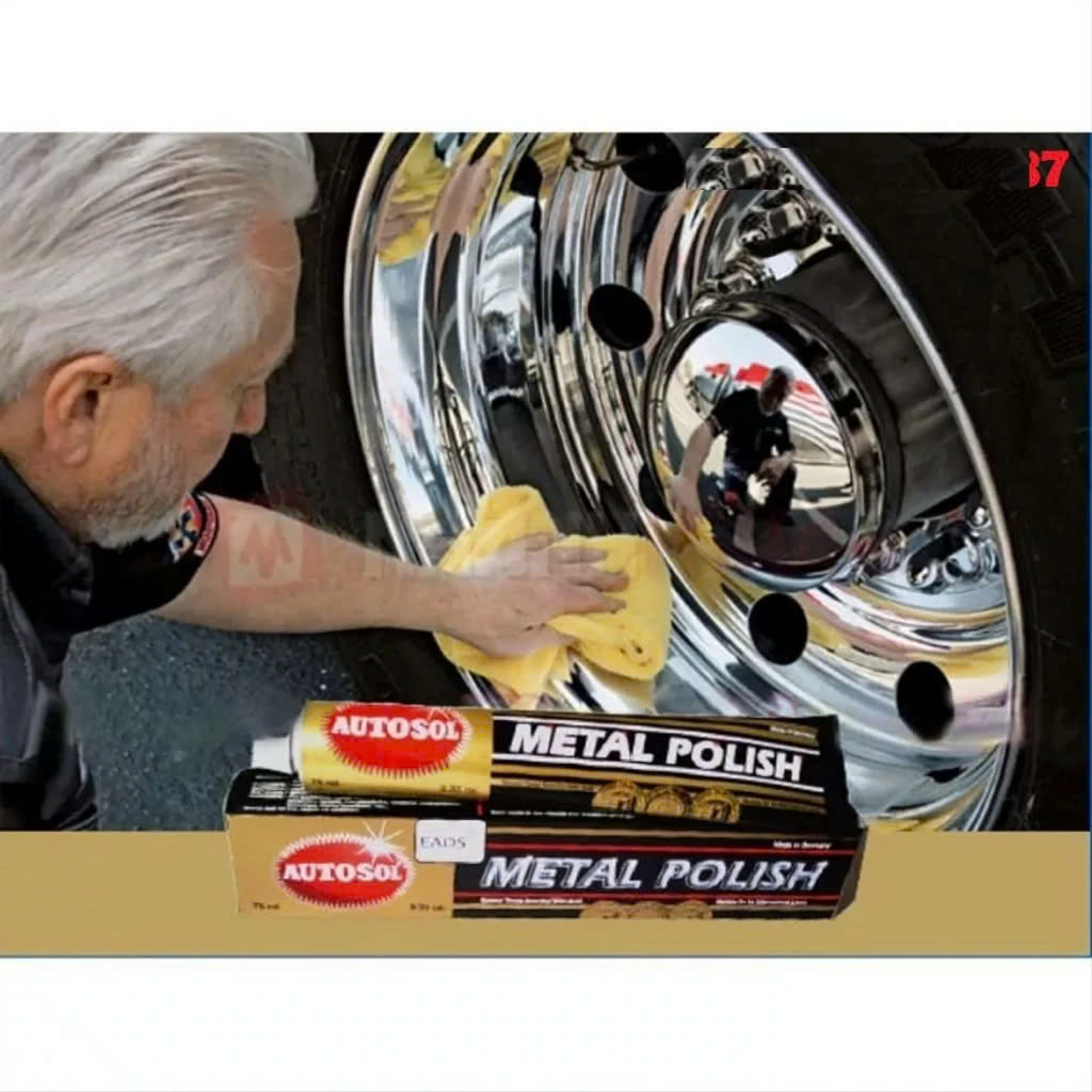 Kem Đánh Bóng Inox, Nhôm, Kim Loại – Làm Mới Xe Má ÔTo, Hàng Cao Cấp Siêu Sáng