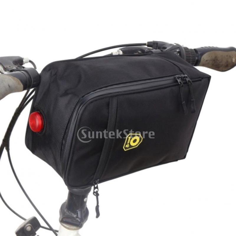 Bike Rear Storage Bag Handlebar Pouch Pannier