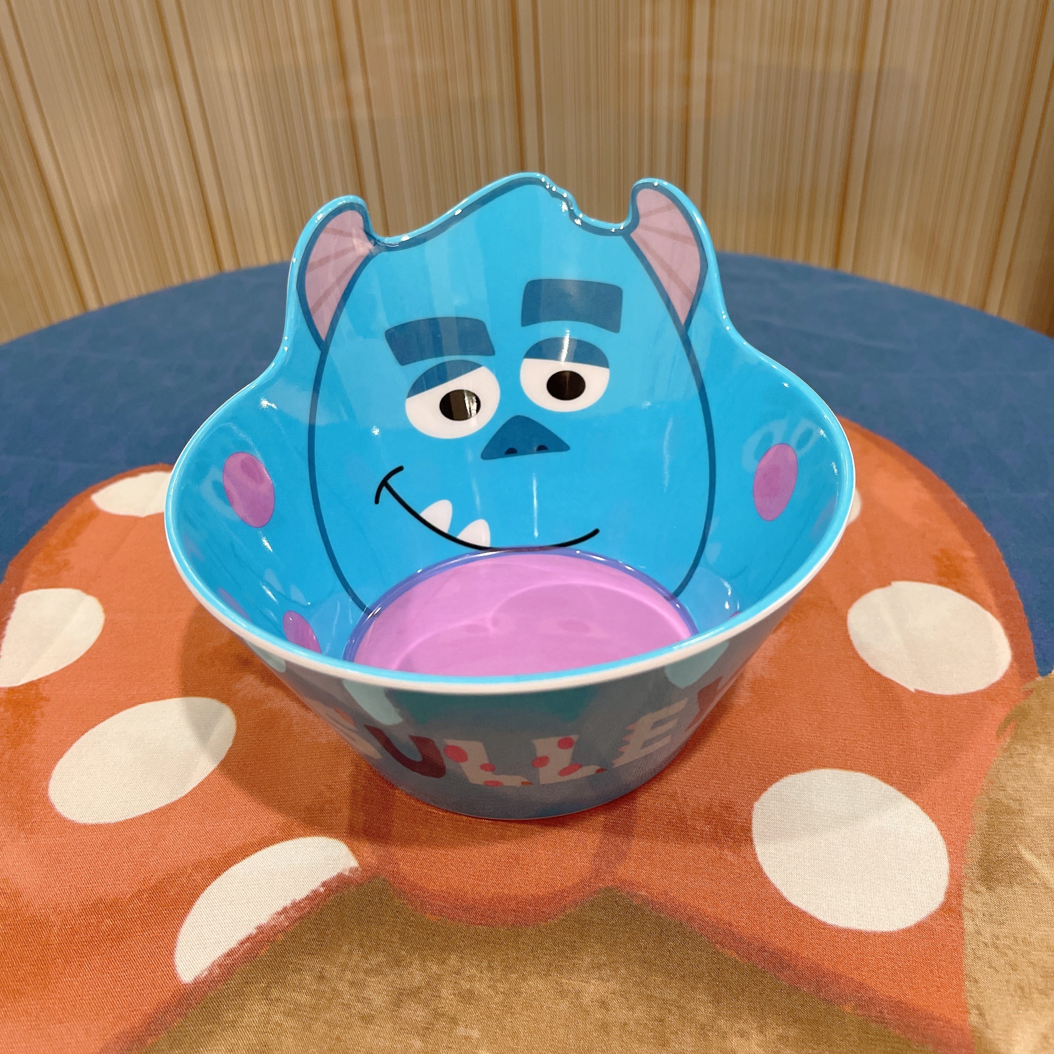 Limei Store Chén ăn tô nhựa melamine hình Sulley Disney nổi 3D cho trẻ em bé trai - CHENSULLEY