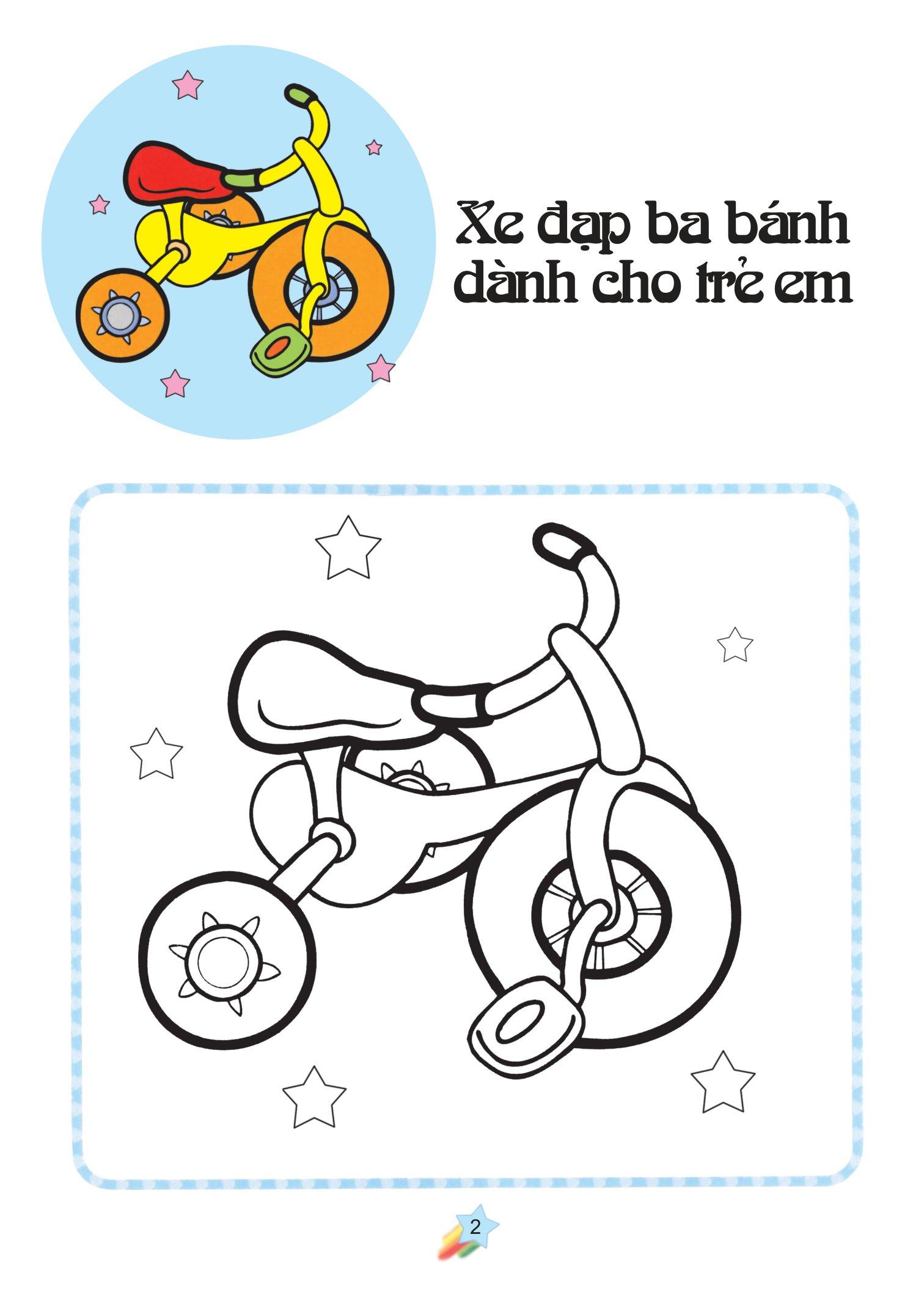 123 Nào Ta Tô Màu! - Phương Tiện Giao Thông