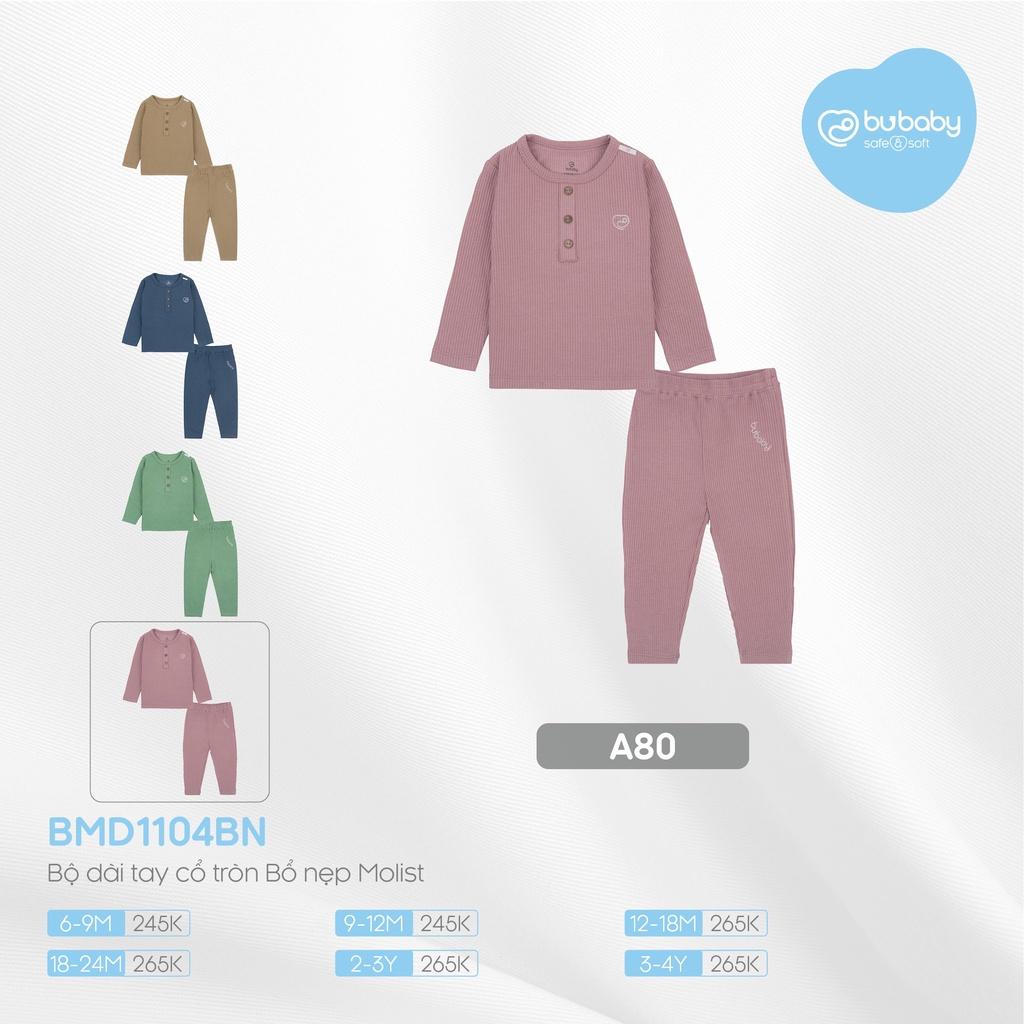 Bộ dài tay Molist Bu baby cho bé 6m - 4Y