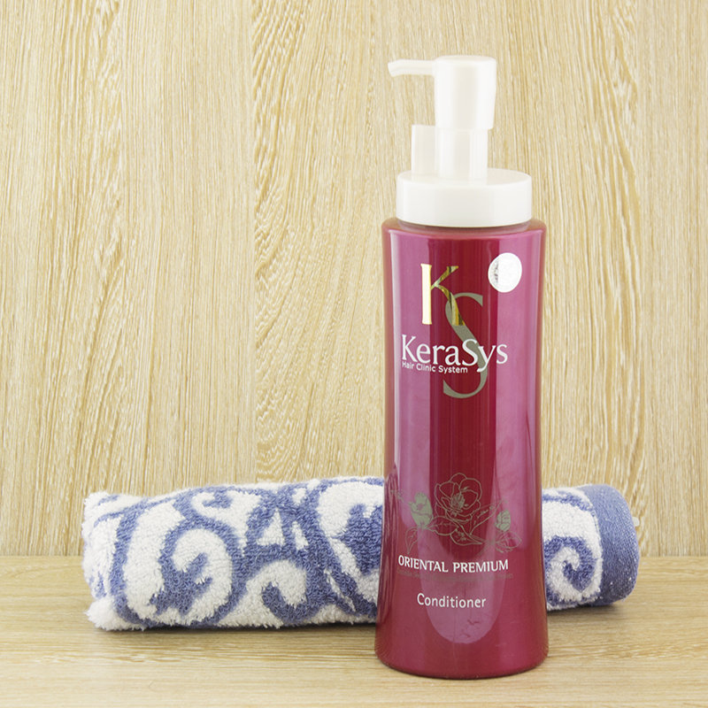 Dầu xả Kerasys Oriental Premium phục hồi tóc Hàn Quốc 600ml tặng kèm móc khoá