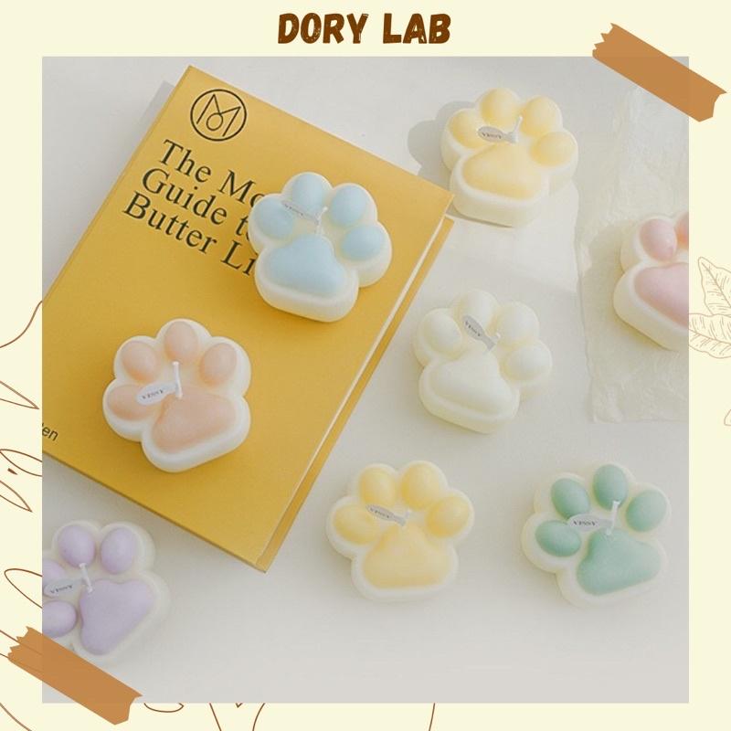 Nến Thơm Chân Mèo Cute Không Khói, Decor Chụp Ảnh - Dory Lab