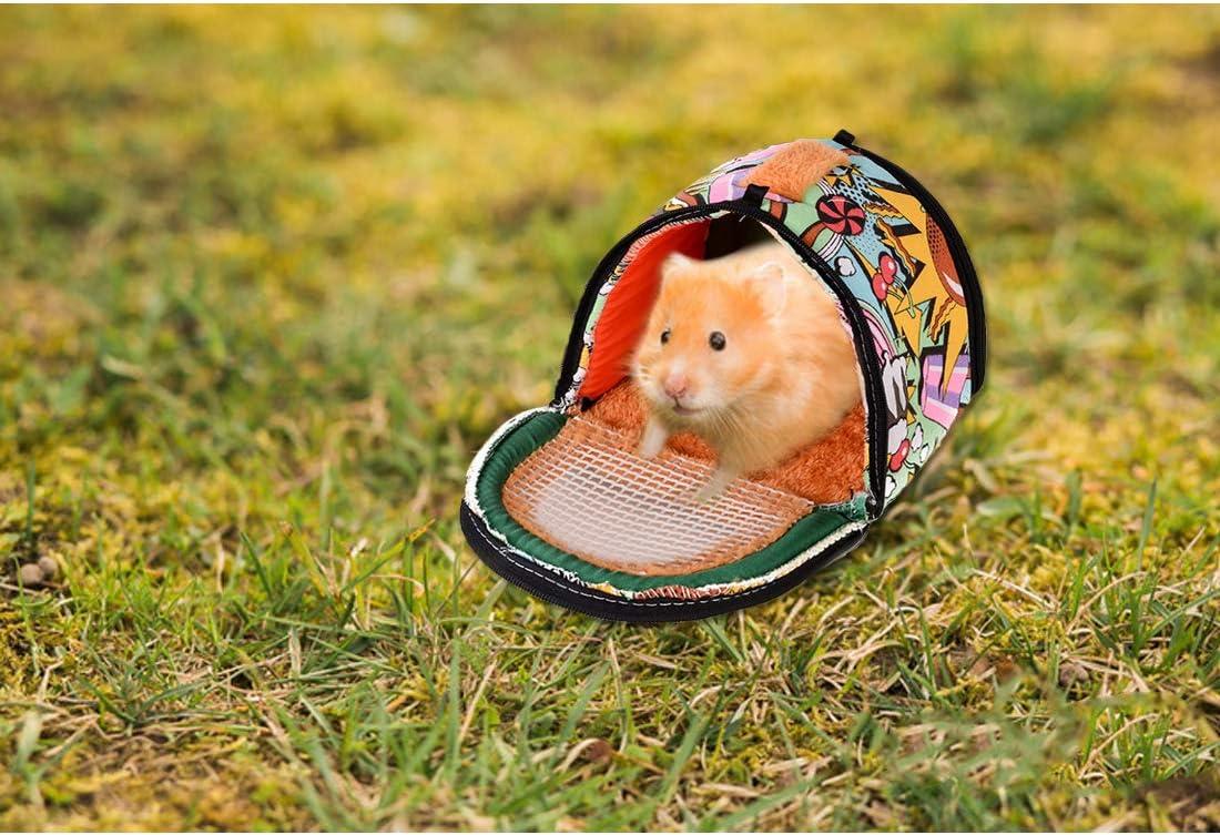 Túi du lịch động vật nhỏ di động túi du lịch ba lô mang túi có dây kéo và dây đeo thoáng khí