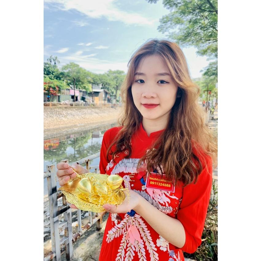 Đồ thờ cúng-Trầu cau mạ vàng cao cấp