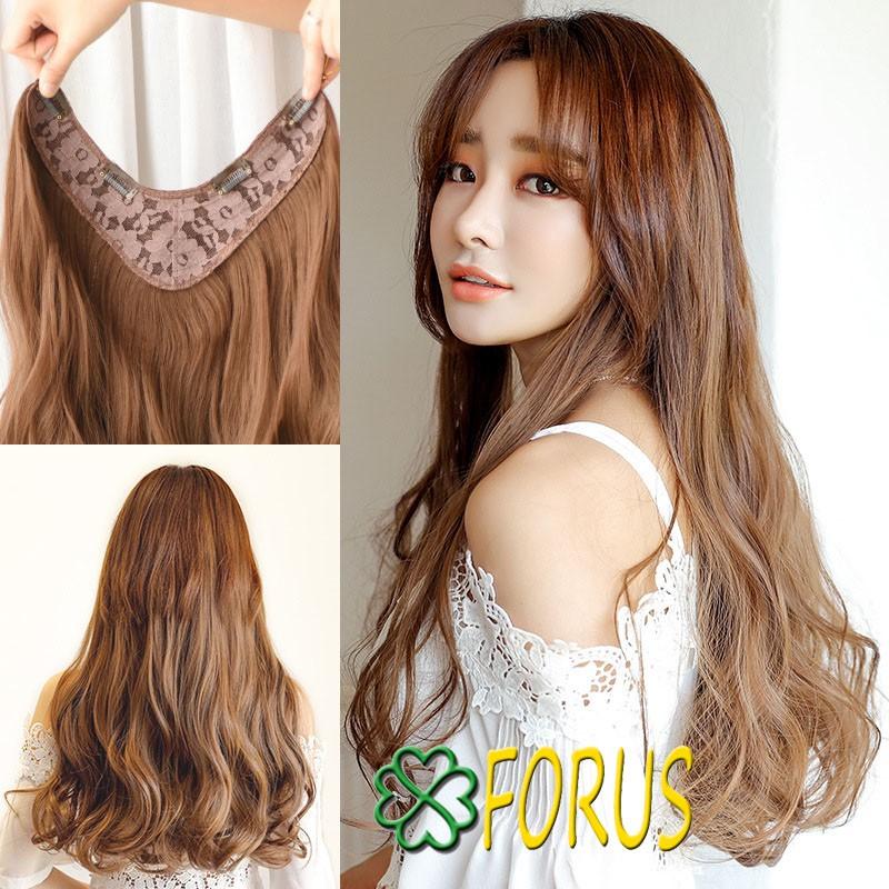 Tóc kẹp V xoăn dài 45cm