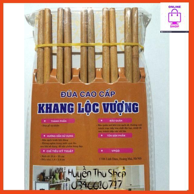 đũa gỗ khang lộc vượng 100%gỗ tự nhiên