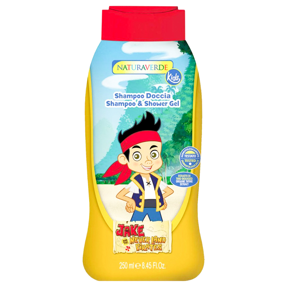 Dầu Gội Sữa Tắm Cho Bé NATURAVERDE Hương Biển Sâu 250ml