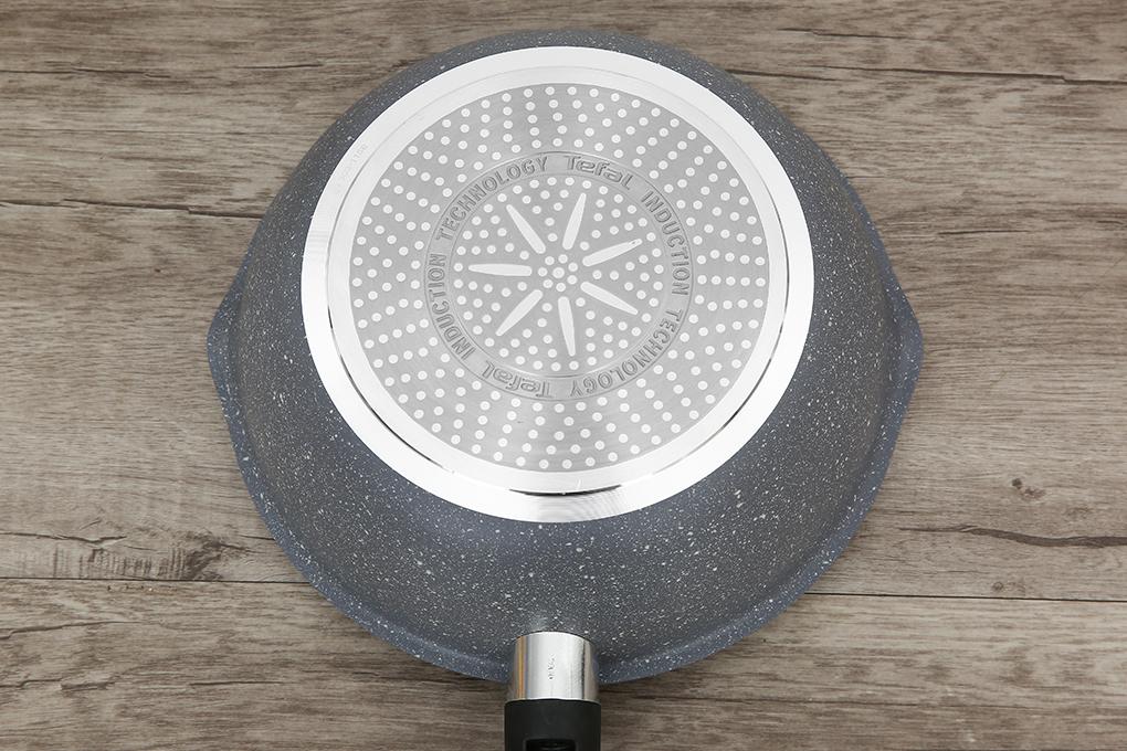 Chảo nhôm sâu chống dính đáy từ 24 cm Tefal Cook Healthy G1348495 - Hàng chính hãng