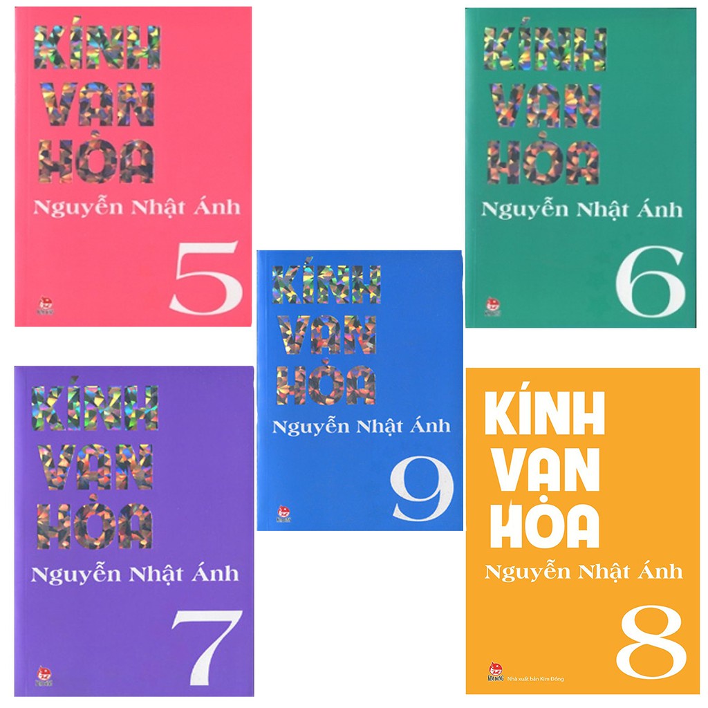 Combo 5 cuốn Kính vạn hoa