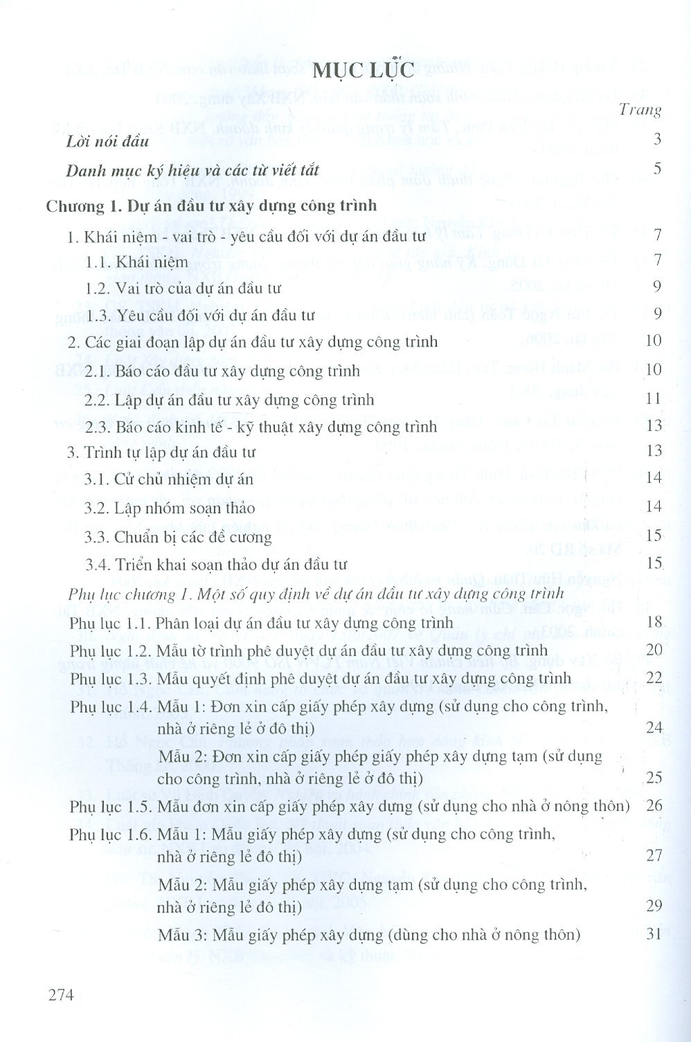 Quản Lý Dự Án Xây Dựng - Lập Và Thẩm Định Dự Án