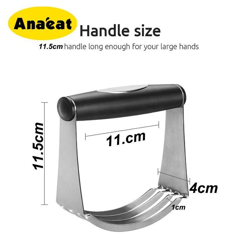 Dụng Cụ Trộn Bột Làm Bánh Anaeat Bằng Chất Liệu Thép Không Gỉ