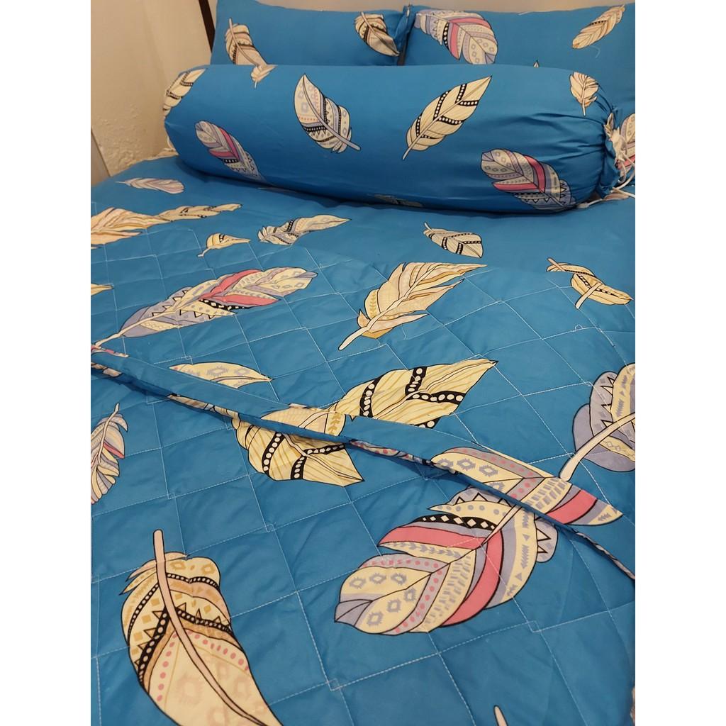 SALE SỐC Mền chần bông 1.6mx2m – Chăn hè cotton lụa nhân tạo giá rẻ - Giao ngẫu nhiên