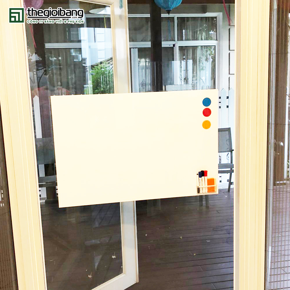 Cuộn Bảng Từ Trắng Hít Nam Châm MAGROLL - KT 60x90cm - Tân Hà - Tặng Phụ Kiện