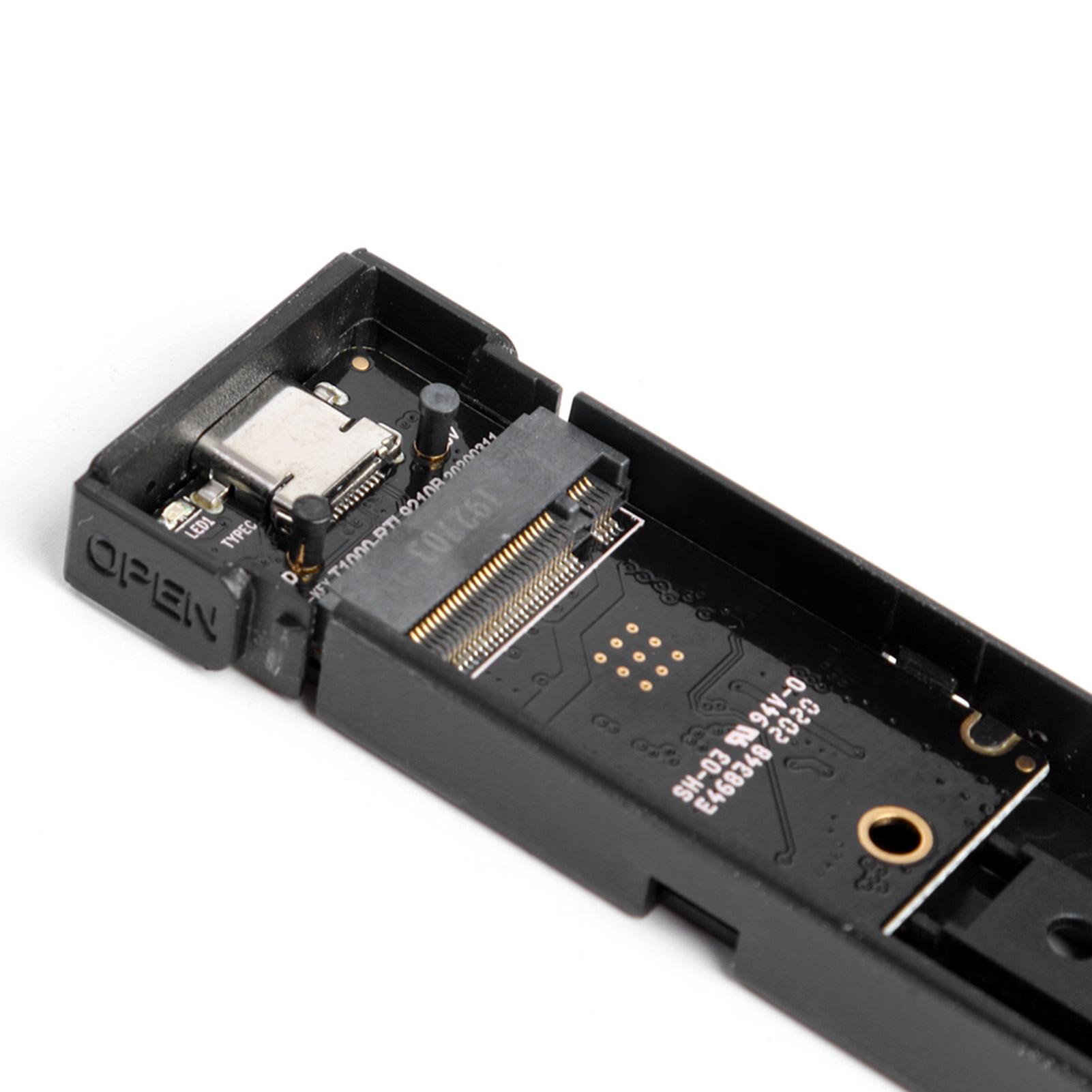 Hộp ổ cứng NGFF + NVME 2 trong 1 Vỏ truyền tốc độ cao 10Gbps