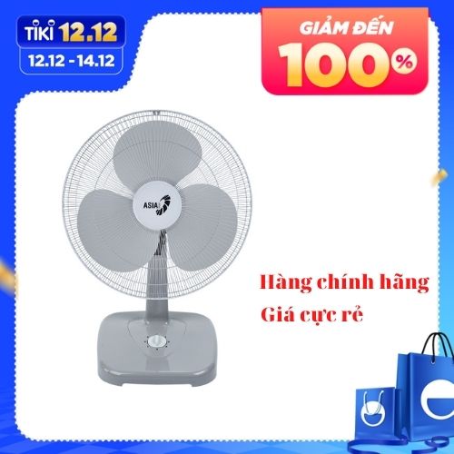 Quạt bàn ASlAvina B16001 - Màu ngẫu nhiên - Hàng chính hãng