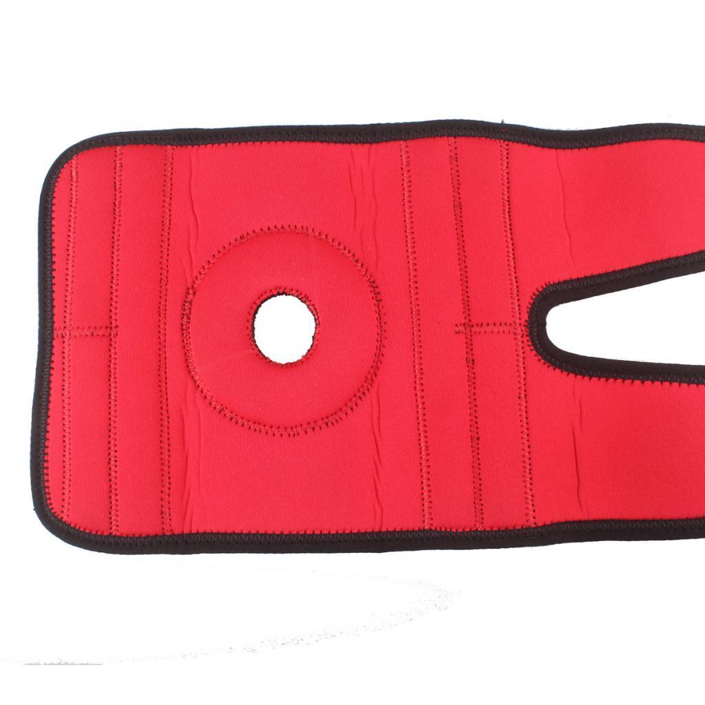 2 Pieces Adjustable Sports knee Brace Pair Knee Support Sleeve Wrap Pads for Running,Basketball